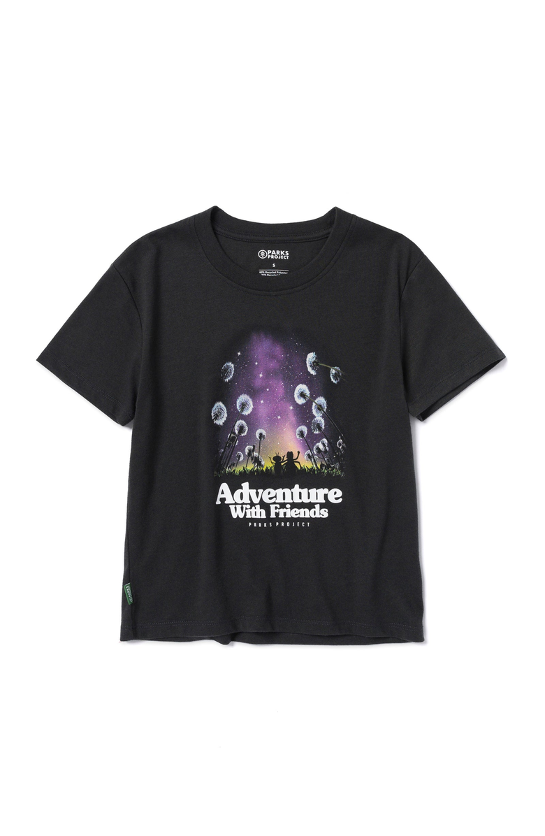 Parks Project Dark Sky Adventure Mini Tee, Alternate, color, Vintage Black