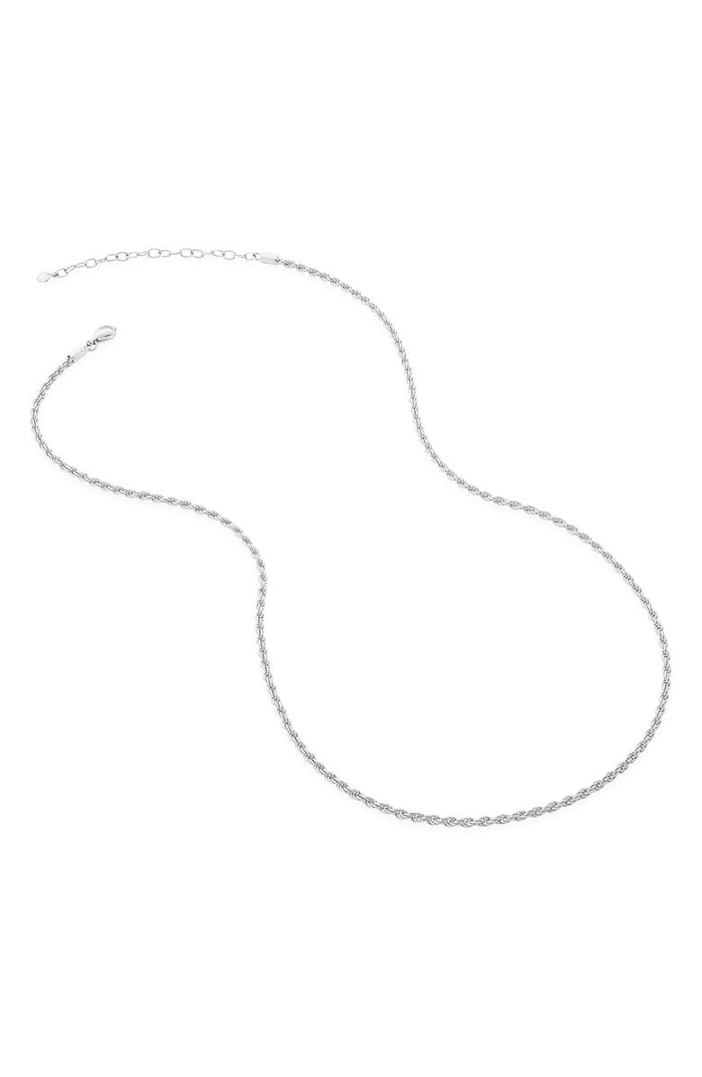 Monica Vinader Rope Chain Necklace, Main, color, 