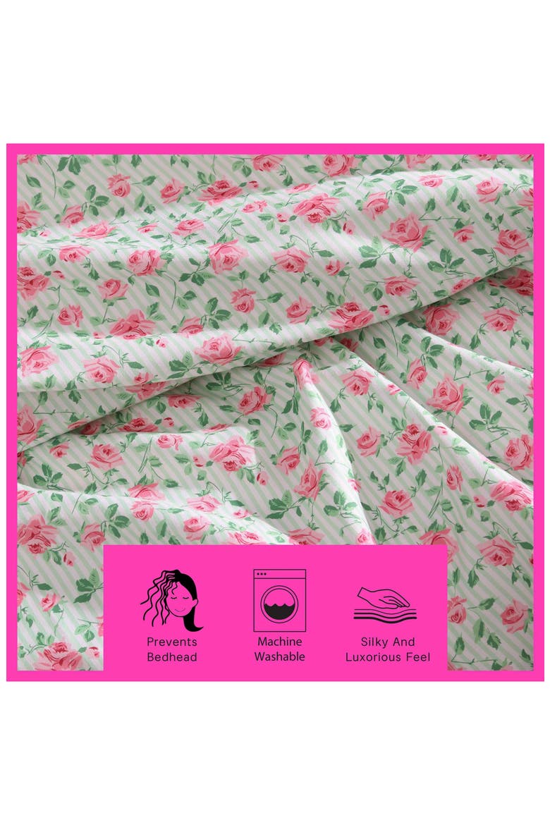 Flower Fun Sheet Set, Alternate, color, PASTEL GREEN