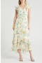 Floral Ruffle Tiered Dress
