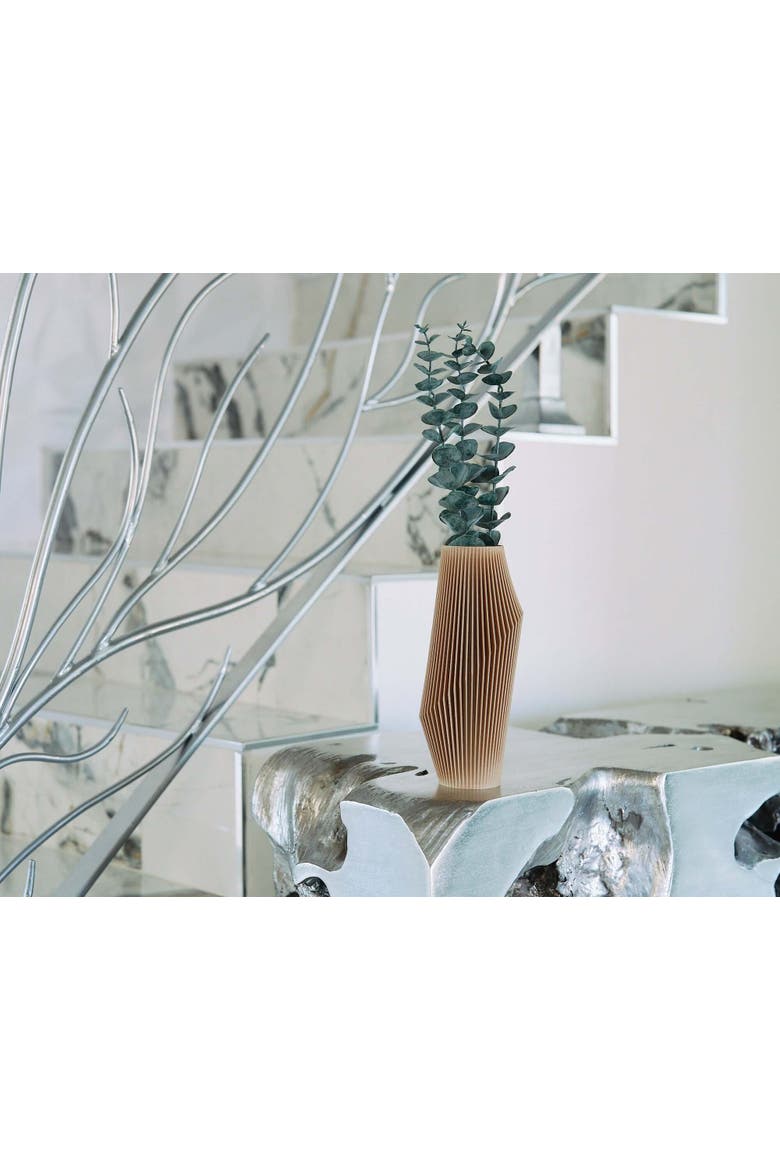 NOVA Boho Vase, Alternate, color, Cream Beige