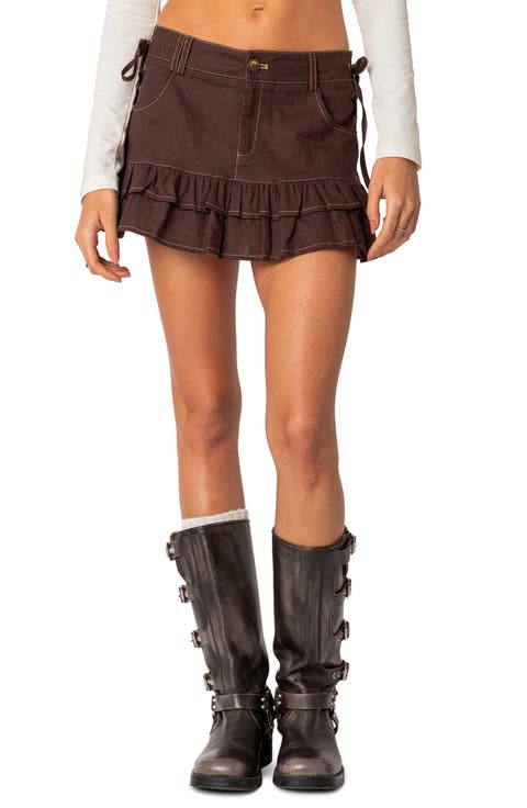 Women's Brown Mini Skirts | Nordstrom