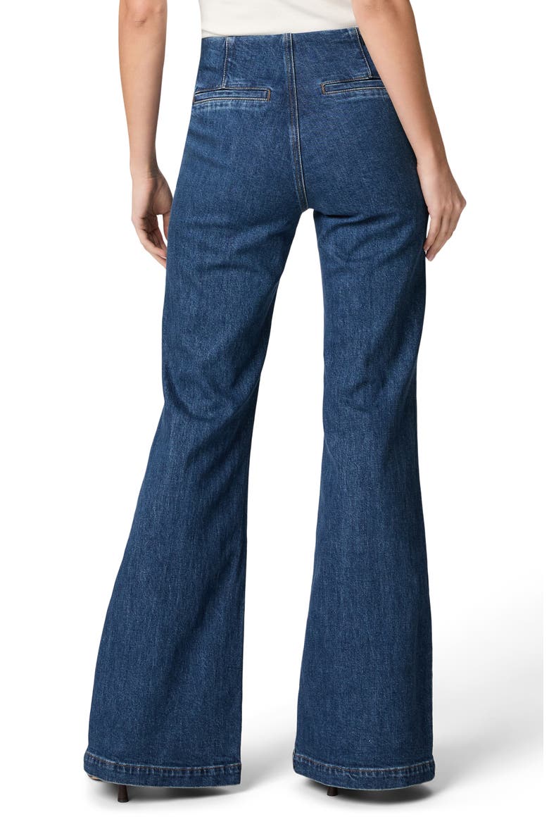Sofia Front Slit Flare Jeans, Alternate, color, GETAWAY