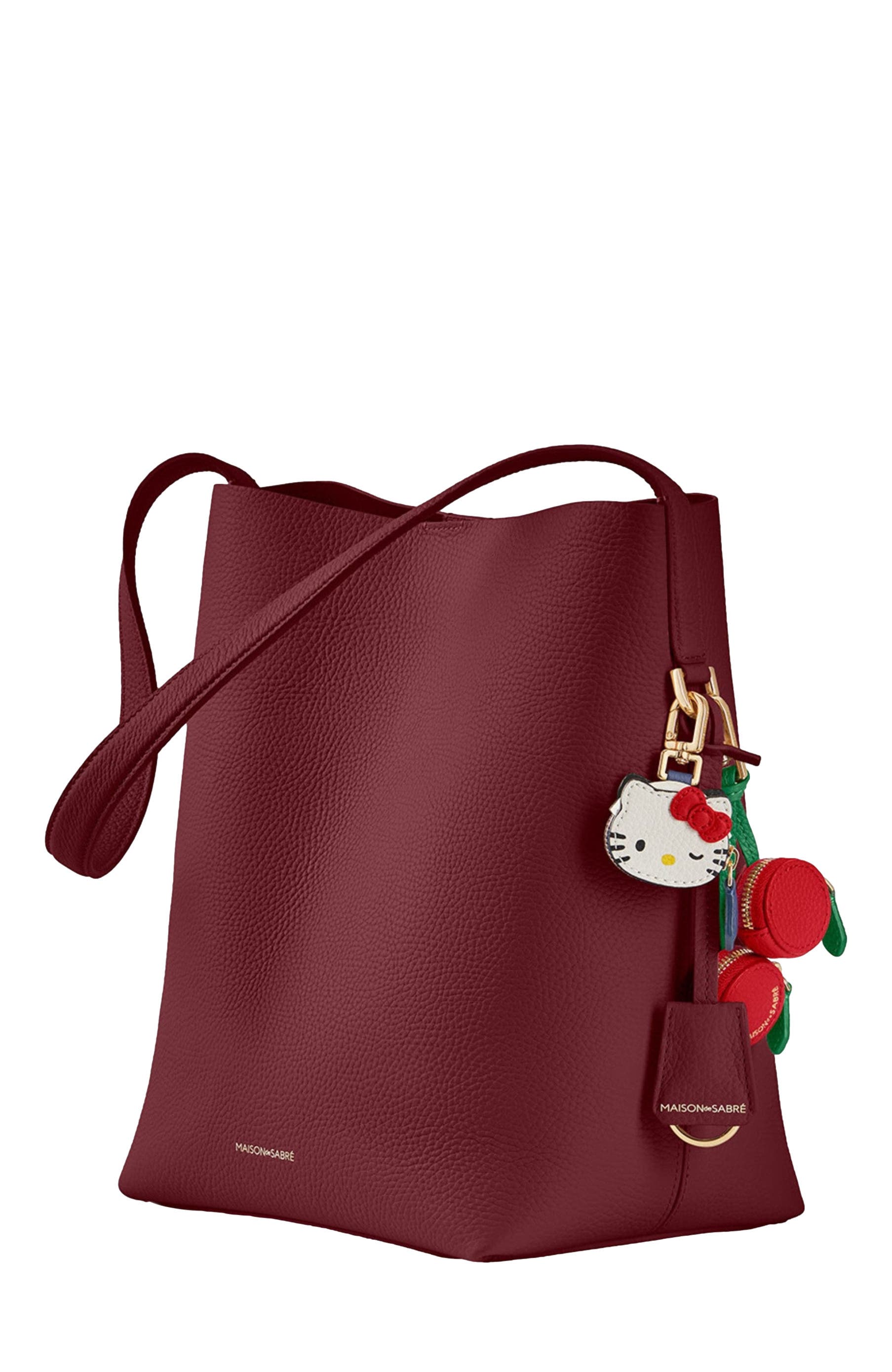 The Bucket Soft Tote, Alternate, color, Plum Nude