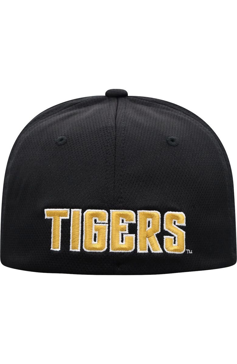 TOP OF THE WORLD Men's Top of the World Black Missouri Tigers Reflex Logo Flex Hat, Alternate, color, Black