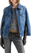 7 For All Mankind Denim Cape