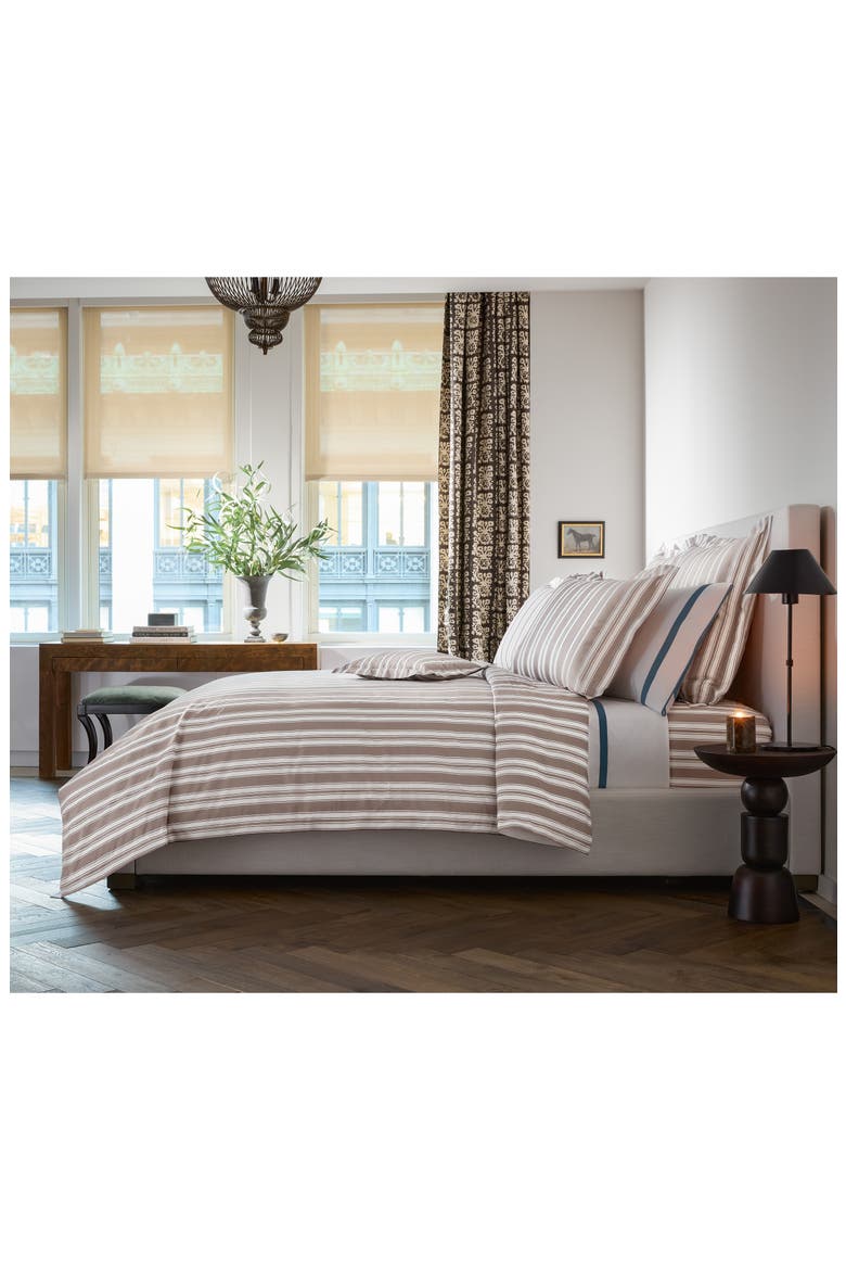 Elio Duvet Cover, Alternate, color, BLUE