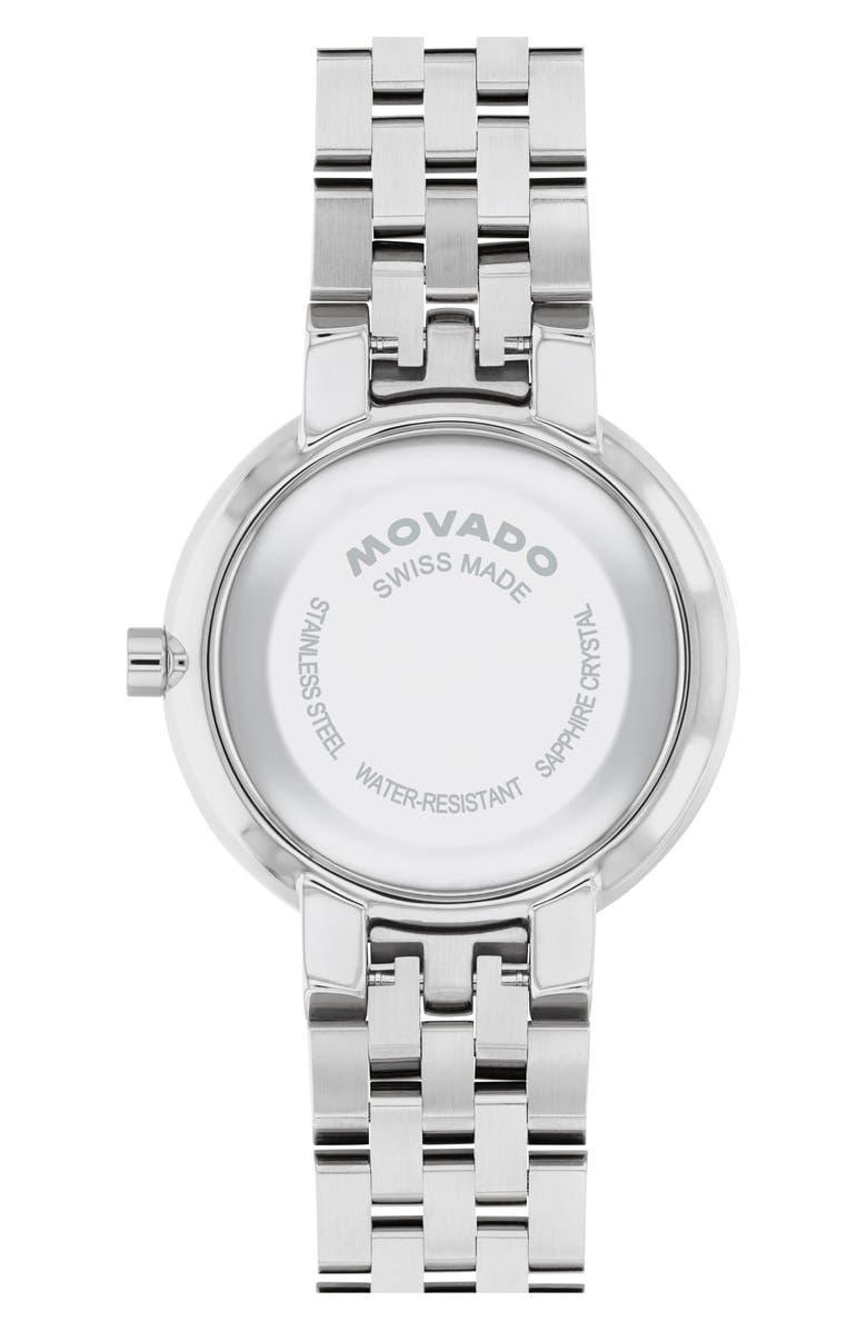 Movado Museum Classic Bracelet Watch, 29.5mm, Alternate, color, Silver