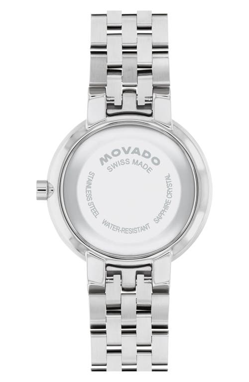 Movado Women's Museum Classic Swiss Quartz Stainless-steel Watch, 29.5mm In Silver