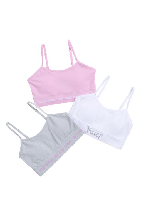 Kids' Assorted 3-Pack Bralettes