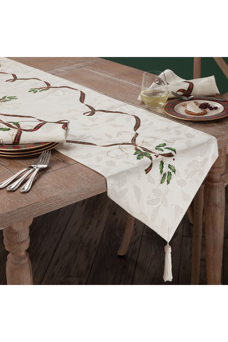 Holiday Nouveau Table Runner, Alternate, color, Multicolor