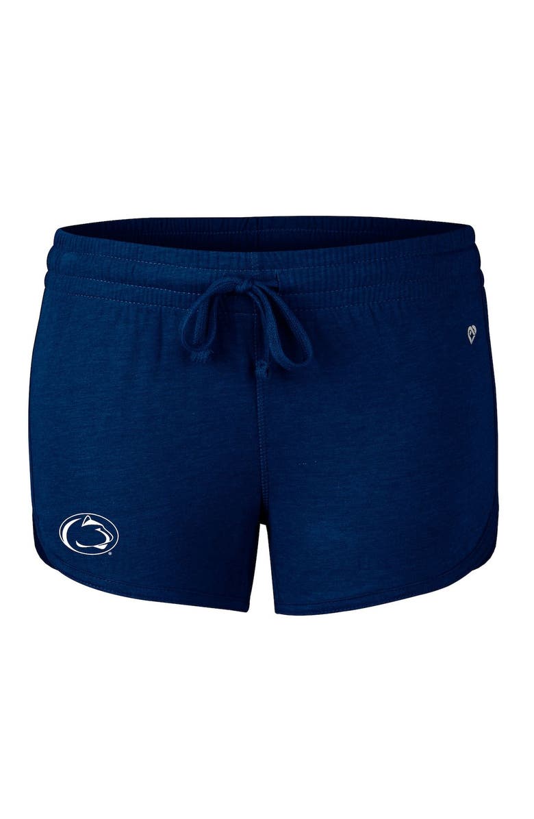 COLOSSEUM Women's Colosseum Heather Navy Penn State Nittany Lions Simone Core Shorts, Alternate, color,