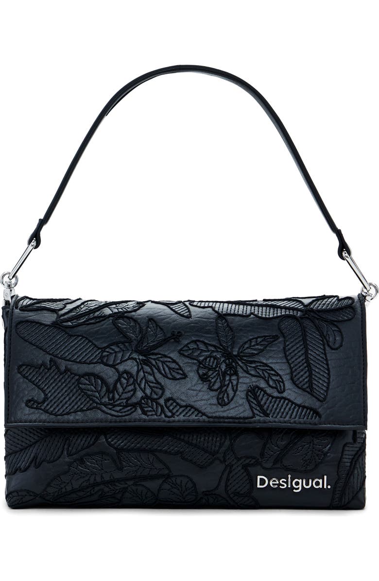 Desigual Faux Leather Crossbody Bag, Main, color,