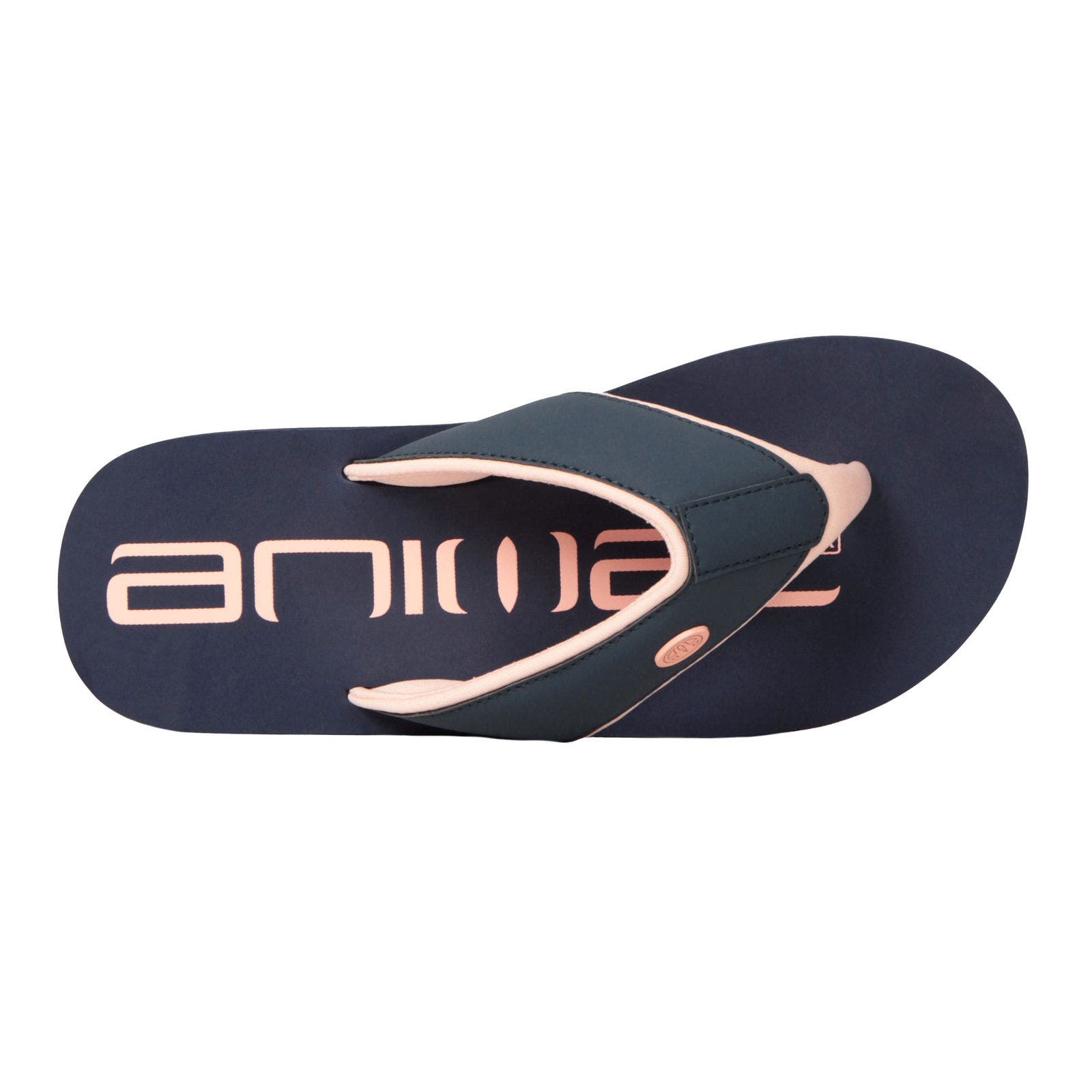 Marti Flip Flops, Alternate, color, Navy