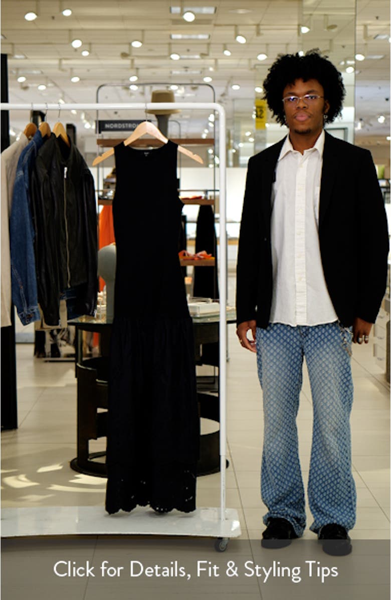 Lavina Sleeveless Eyelet Embroidered Sundress, sales video thumbnail