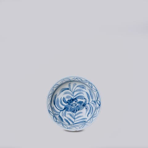 Small Porcelain Floral Dish