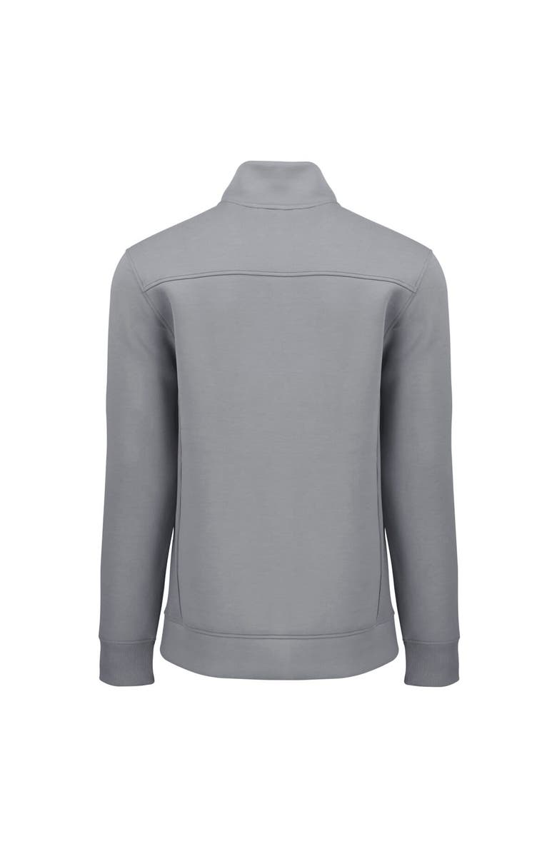 Cutter & Buck Men's Cutter & Buck  Gray Buffalo Bisons Roam Eco Recycled Quarter-Zip Pullover, Alternate, color, 