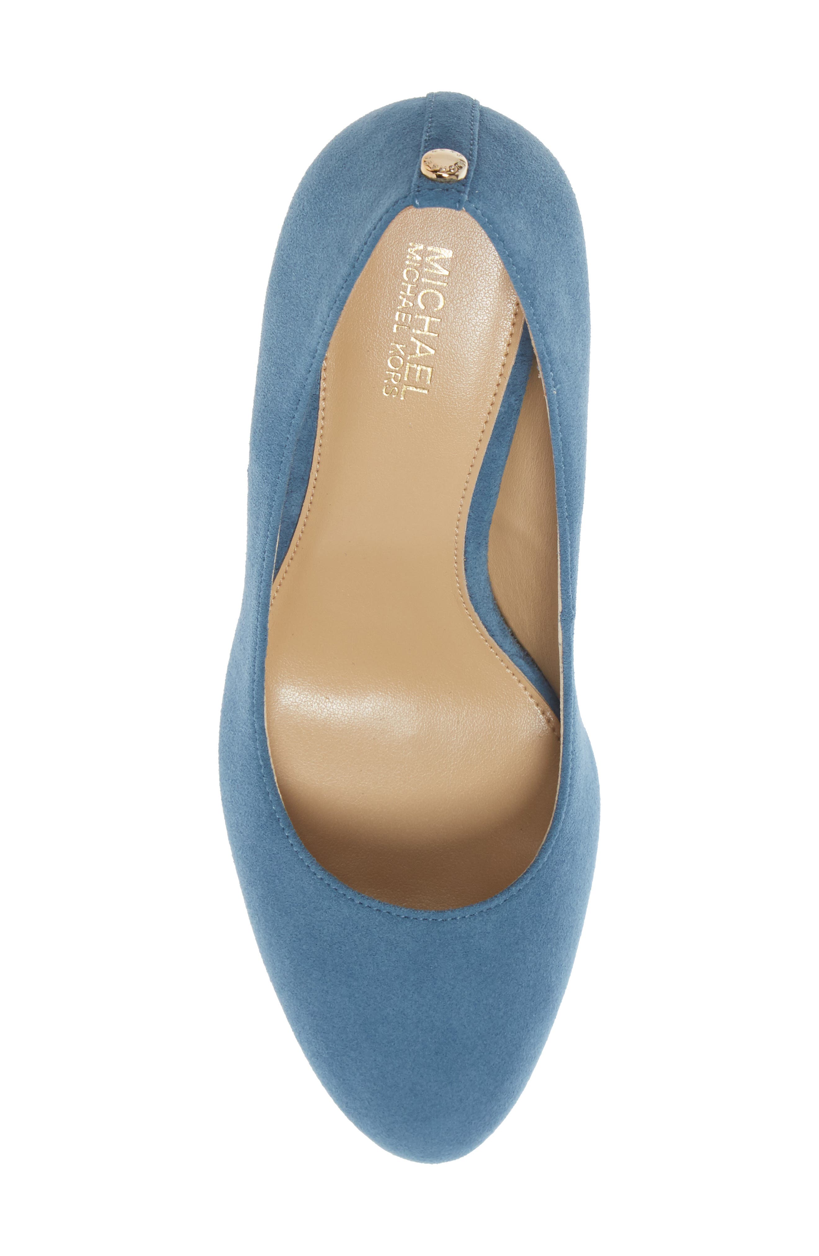 Susan Flex Pump, Alternate, color, DARK CHAMBRAY SUEDE