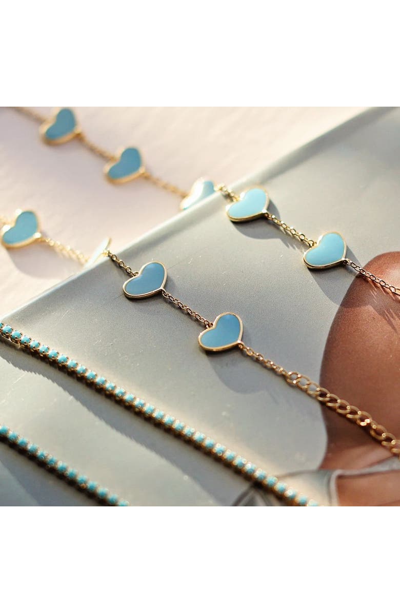 Bowood Lane Everly Bracelet, Alternate, color, Turquoise