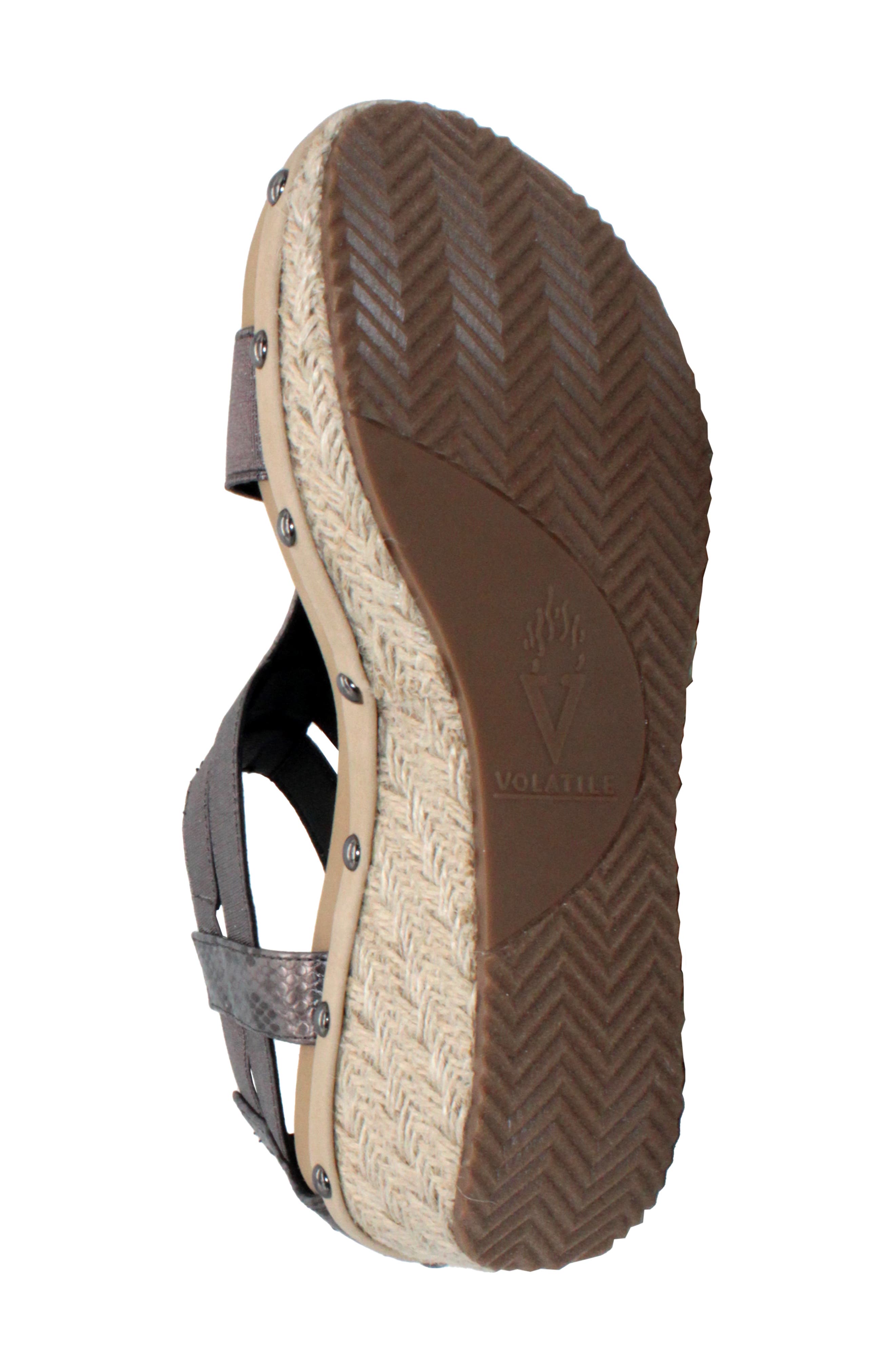 Volatile Zayanta Wedge Sandal, Alternate, color, 