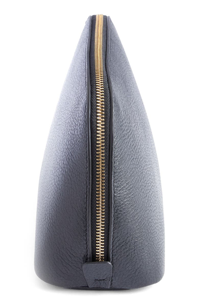 ROYCE New York Personalized Cosmetic Bag, Alternate, color, Black - Deboss