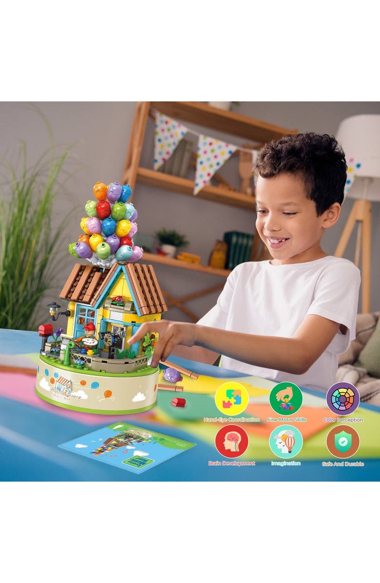 CONTIXO Flying Balloons Building Block Set, Alternate, color, Multi Color Musical