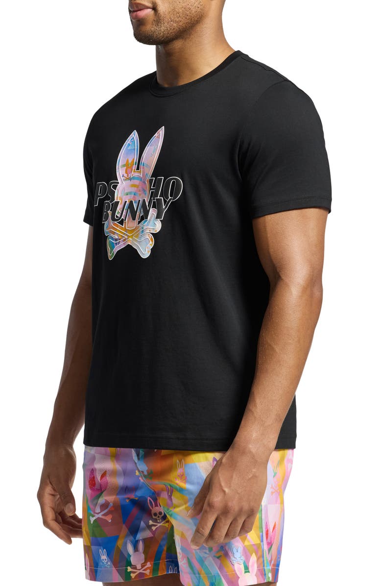 Psycho Bunny Milos Graphic T-Shirt, Alternate, color,
