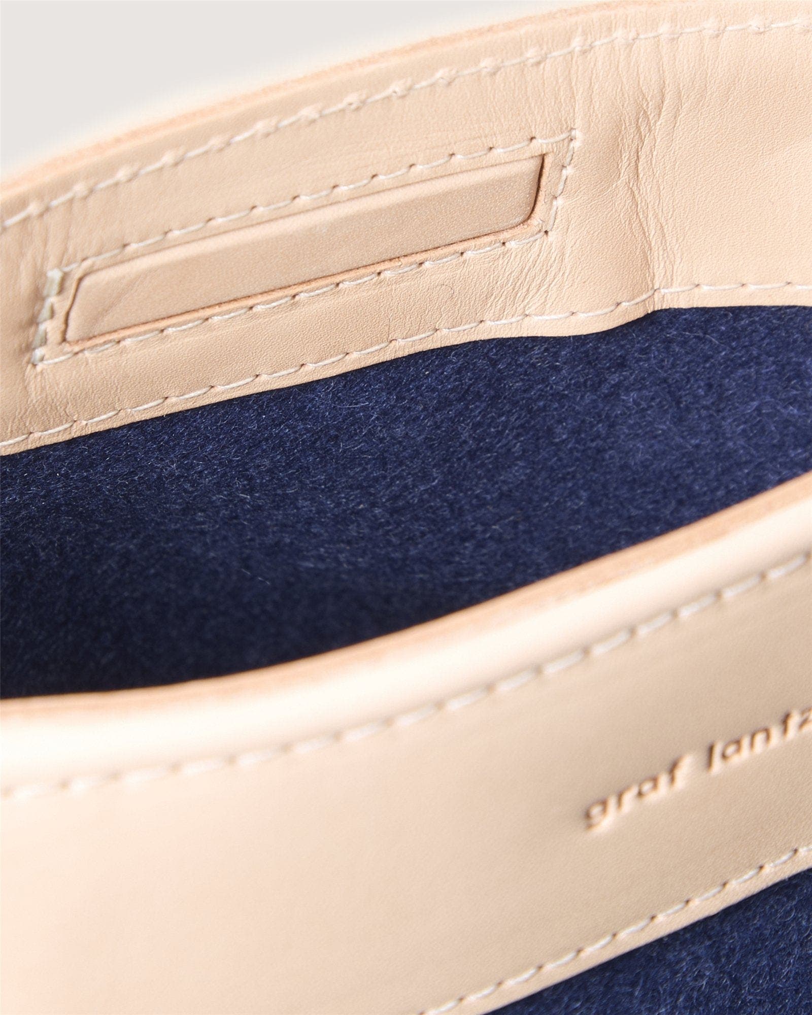 Graf Lantz Frankie Merino Wool Clutch, Alternate, color, Denim