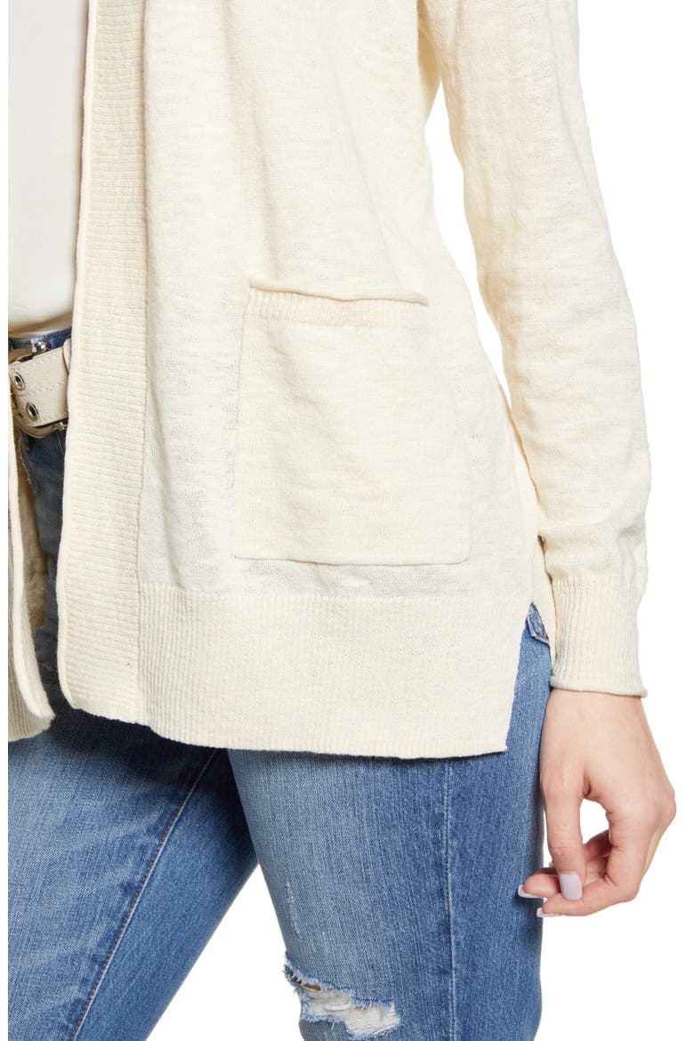 Bradley Cardigan Sweater, Alternate, color, ANTIQUE CREAM