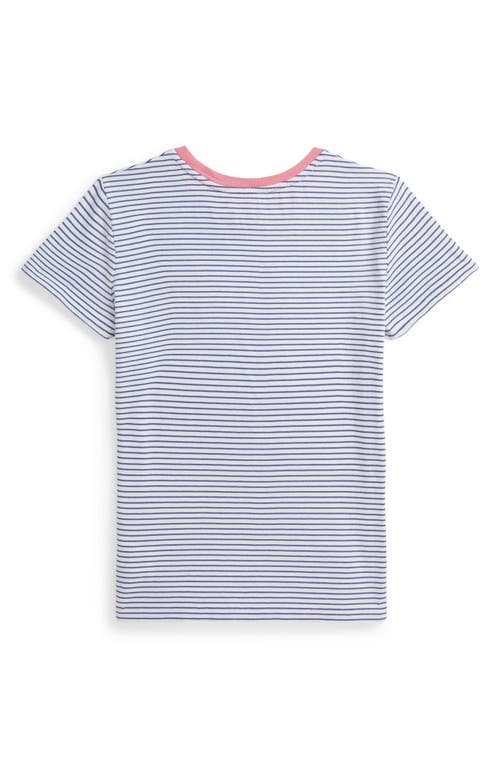 Polo Ralph Lauren Ralph Lauren Striped Logo Cotton Jersey Tee