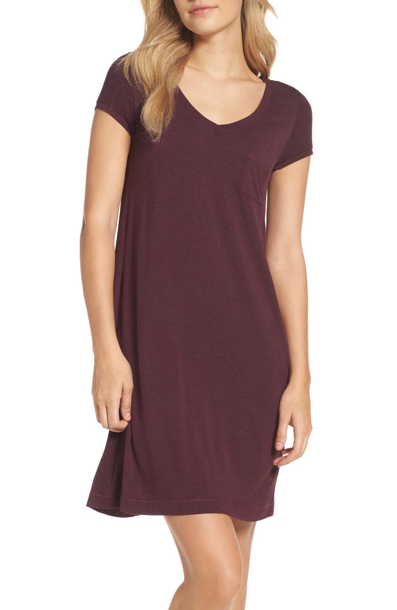 DKNY Jersey Nightgown, Main, color,