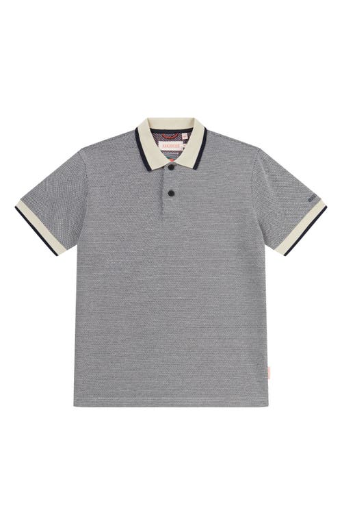 Sealskinz Micro Jacquard Polo In Gray