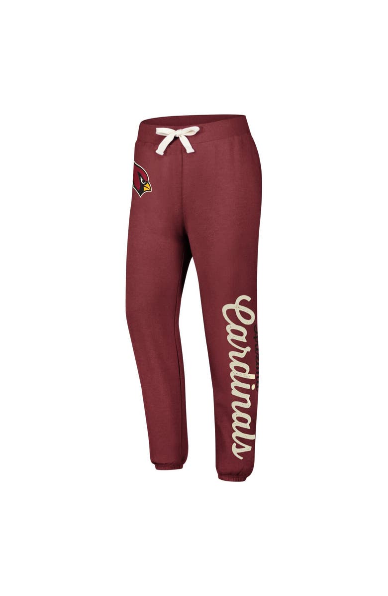 G-III 4HER BY CARL BANKS Women's G-III 4Her by Carl Banks Cardinal Arizona Cardinals Scrimmage Fleece Pants, Alternate, color, Cardinal