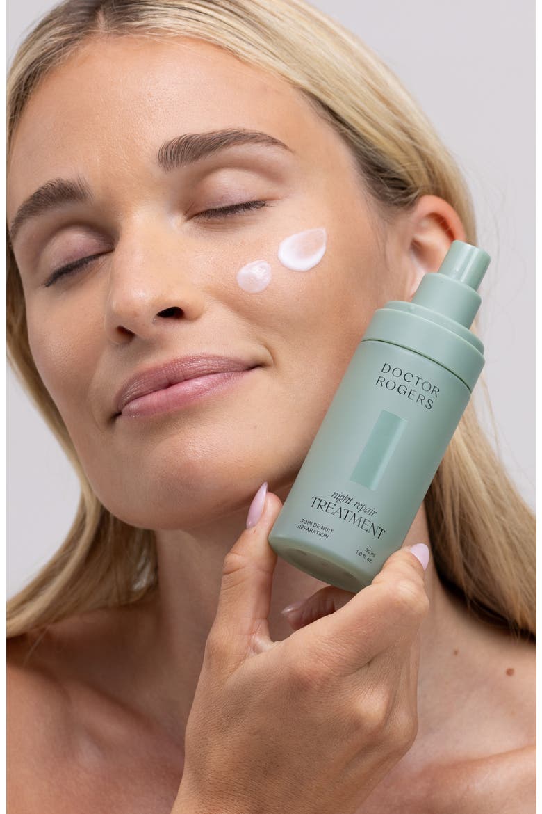 Moisturizing Bakuchiol + Glycolic Night Repair Treatment, Alternate, color, REGULAR