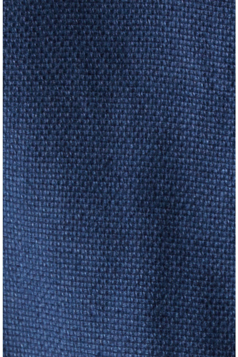 Monia Linen Blend Crop Jacket, Alternate, color, NAVY