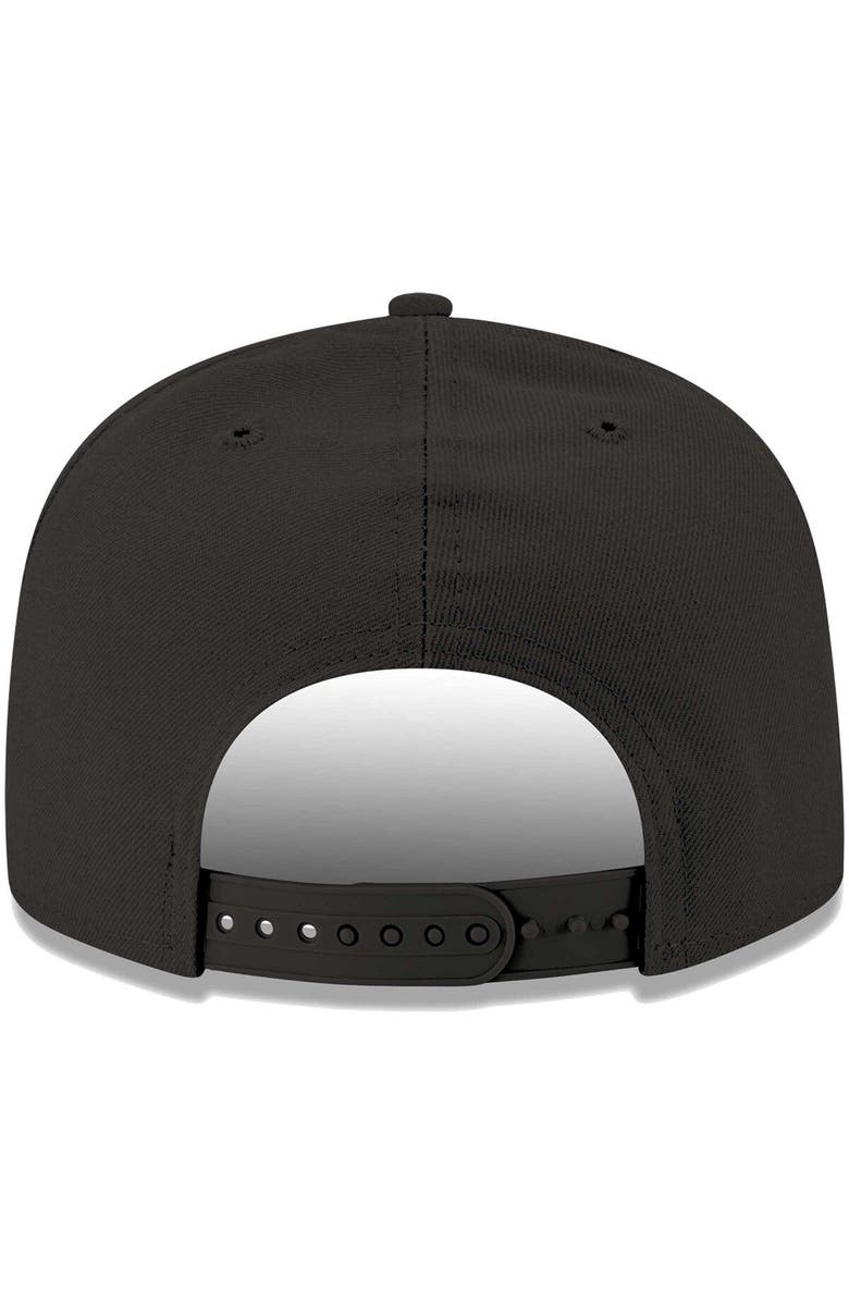 New Era Men's New Era Black LA Galaxy Jersey Hook 9FIFTY Snapback Hat, Alternate, color, 