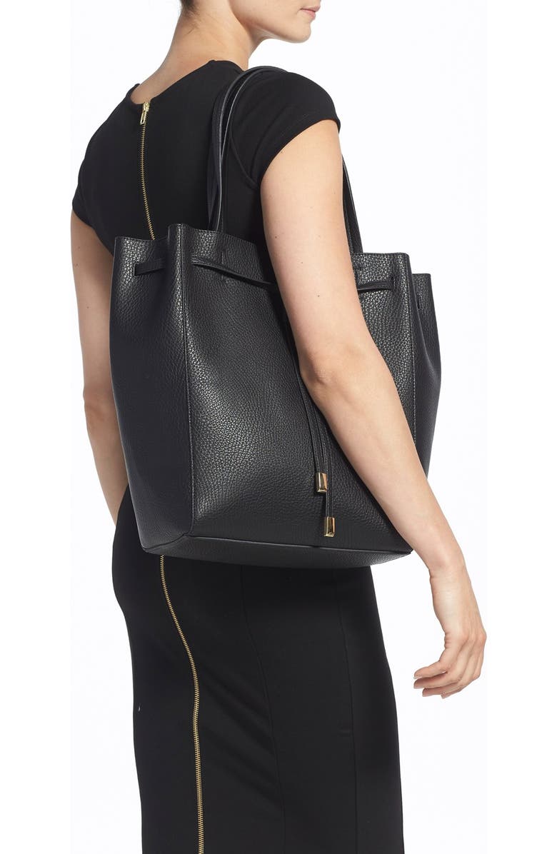 BP. Faux Leather Drawstring Tote, Alternate, color,