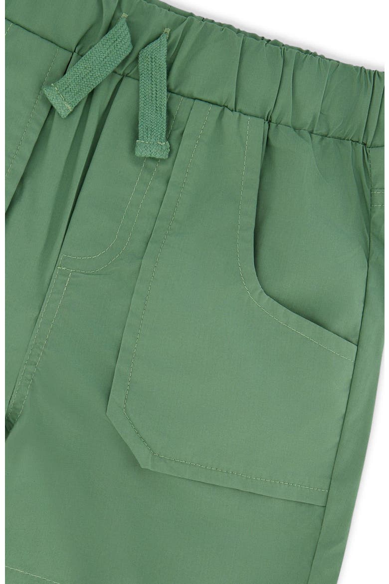 Parachute Shorts with Patch Pockets, Alternate, color, Green