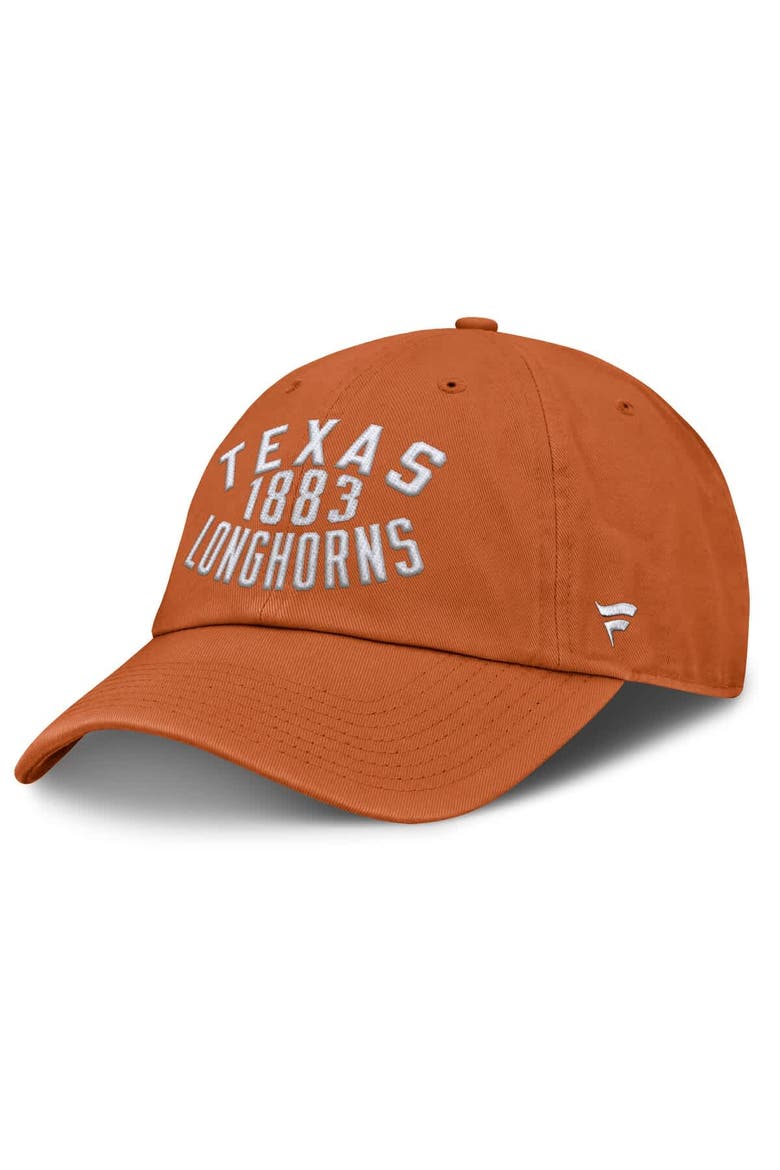 Men's Fanatics Texas Orange Texas Longhorns Archer Adjustable Hat, Alternate, color, Burnt Orange
