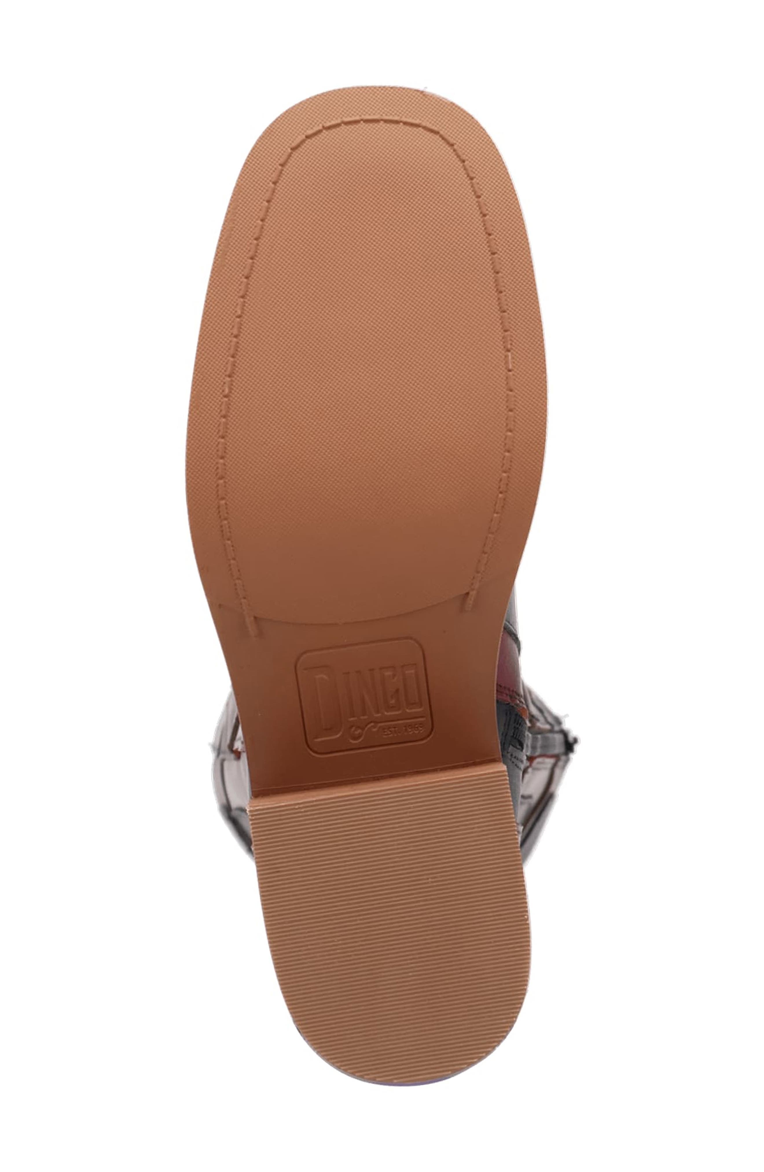 Dingo Patches Boot, Alternate, color, Black