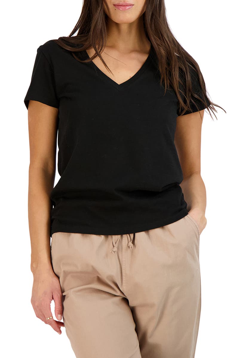 Goodlife Everyday Classic V-Neck T-Shirt, Main, color,