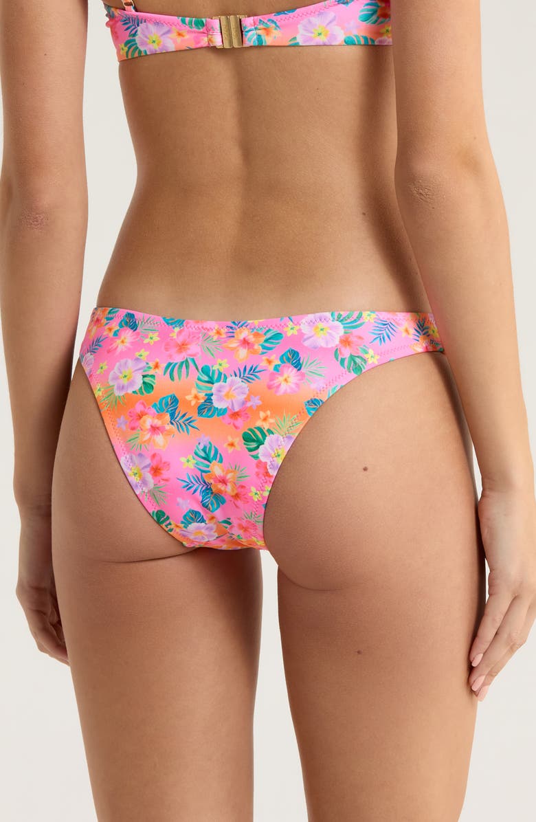 Kulani Kinis V-Cut Bikini Bottoms, Alternate, color, Summer Glow