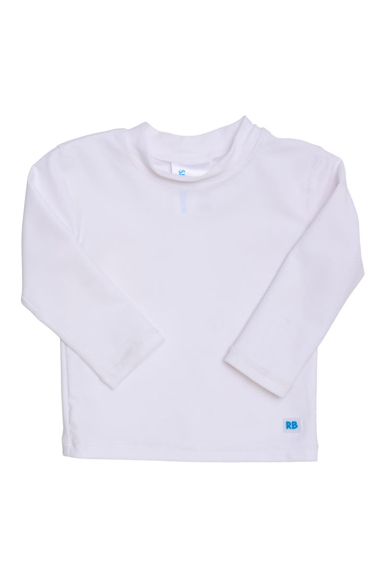Kids' Long Sleeve Rashguard, Main, color, WHITE