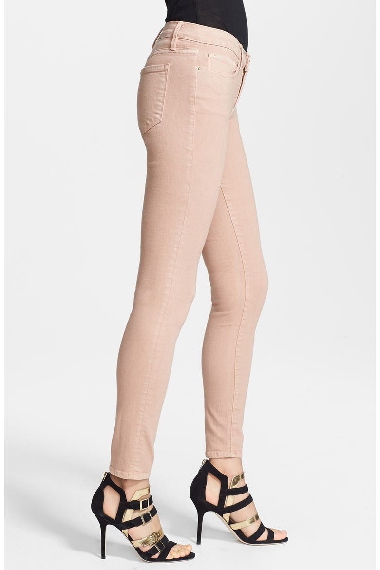 Le Color Skinny Jeans, Alternate, color, NUDE