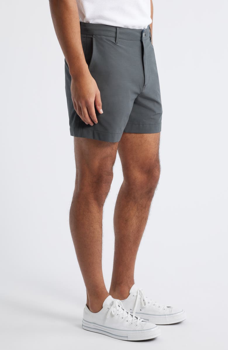 Faherty All Day 2.0 5-Inch Water Repellent Shorts, Alternate, color, Mountain Coal