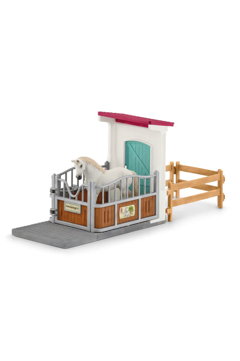 Horse Club Stall Extension, 21 Pieces, Animal Figures, Kids Ages 5+, Alternate, color, Multicolored