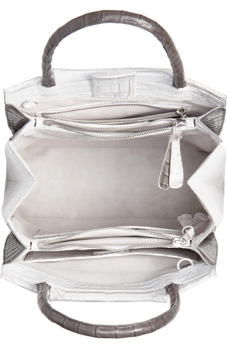 Nancy Gonzalez Small Aliza Genuine Crocodile Tote, Alternate, color,