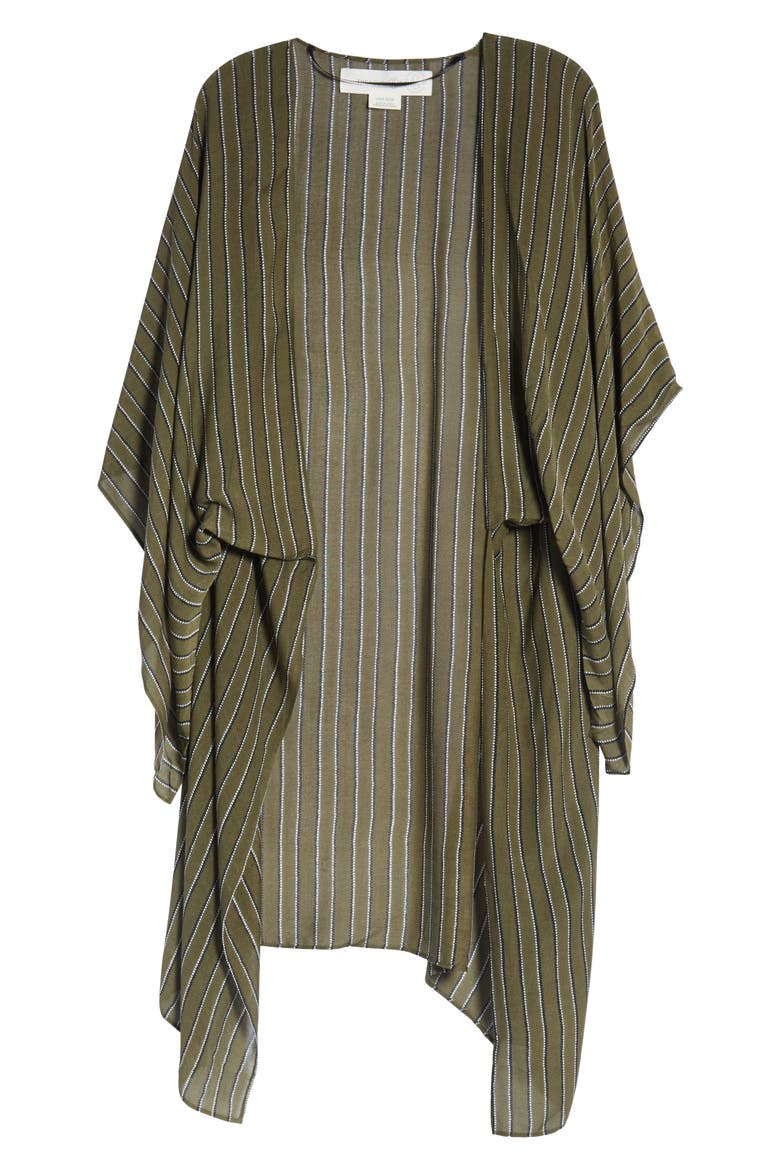 Kite Sleeve Wrap, Alternate, color, OLIVE BURNT PIN STRIPE
