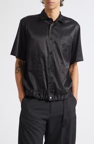 Sacai Twill Short Sleeve Shirt