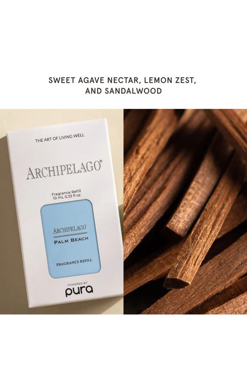 Pura X Archipelago 2-pack Smart Diffuser Fragrance Refills In Palm Beach